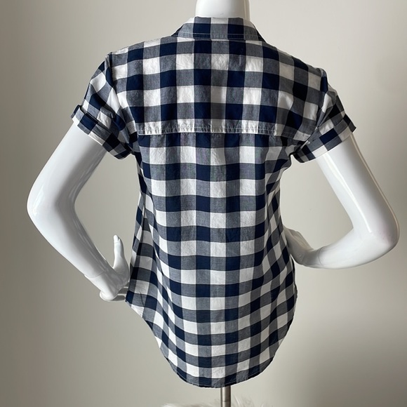 J. Crew Mercantile Plaid Short Sleeve Size XS. - Picture 9 of 11
